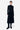 BLACK CONTRAST STITCHING ROUND-NECK KNITWEAR