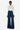 NAVY WHITE STITCHING TROUSERS
