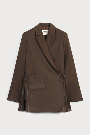 TIMELESS BROWN HUE BLAZER