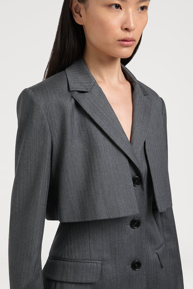 INNOVATIVE CUT-OUT DESIGN BLAZER