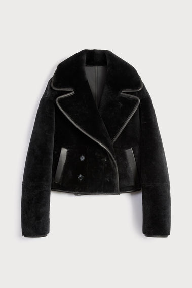 DOUBLE-BREASTED WINTER COAT
