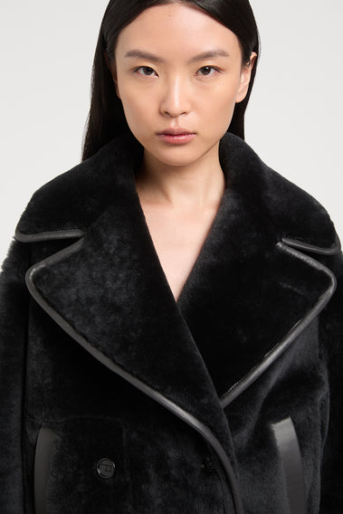 DOUBLE-BREASTED WINTER COAT