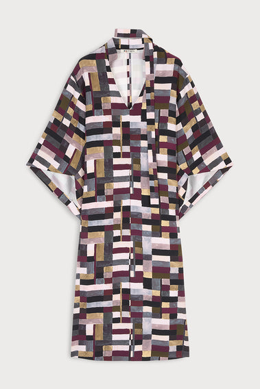 EVERYDAY DRESS WITH BAUHAUS PRINTS
