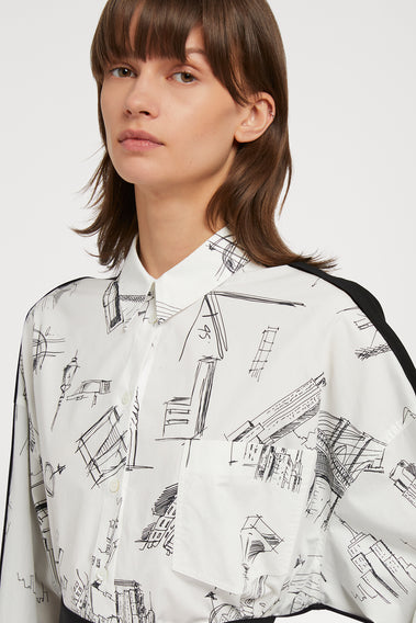 DRESS WITH ARTISTIC DESIGN MEETS ELEGANCE