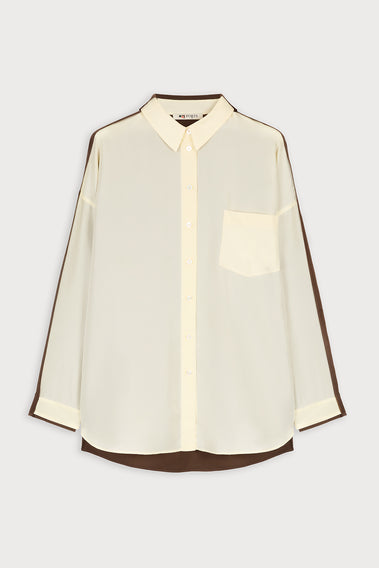 STYLISH CONTRAST SHIRT