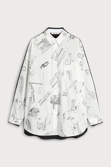 ICONIC BAUHAUS PRINT SHIRT
