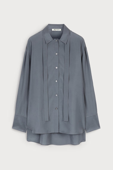 SIGNATURE PORTS 1961 TIE SHIRT - SMOG