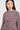 RICH BURGUNDY WOOL MIX CARDIGAN
