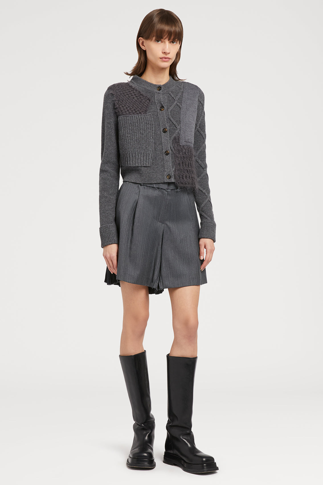 VIBRANT GREY MIX KNITWEAR