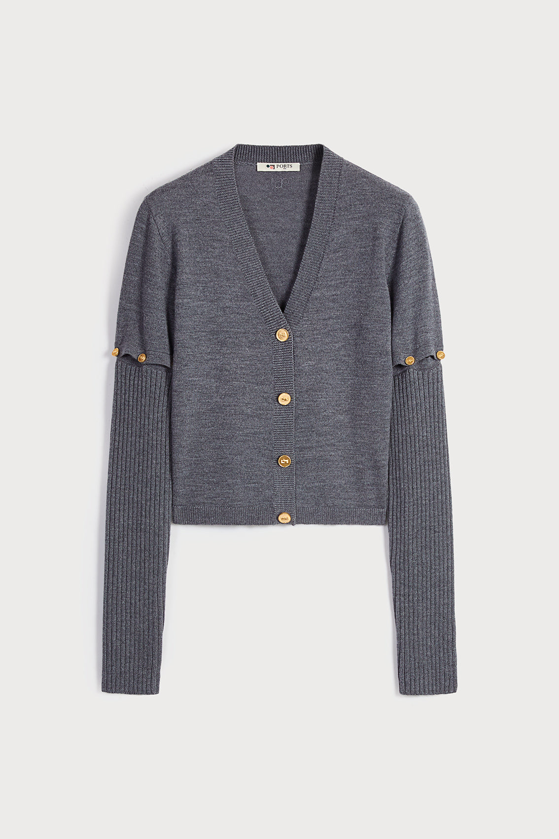 CARDIGAN WITH DETACHABLE DESIGN FOR FLEXIBILITY