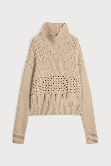 SOPHISTICATED CASHMERE KNITWEAR PIECE
