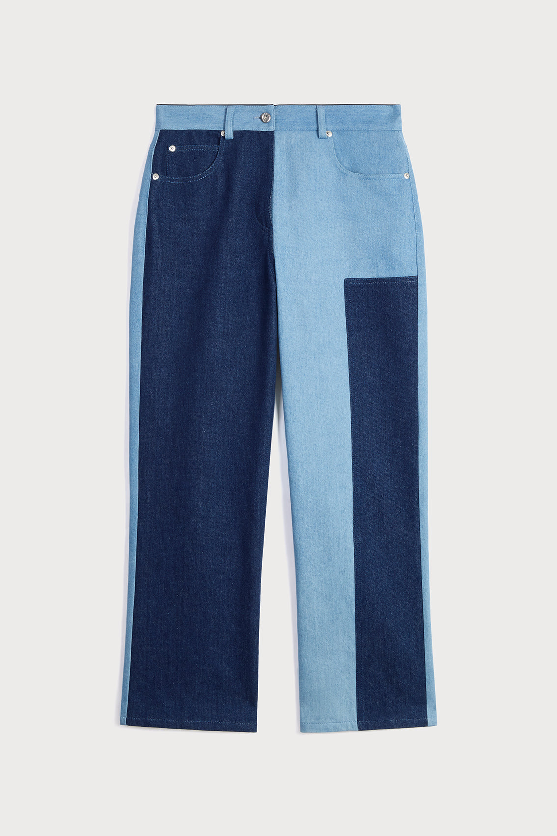 CROPPED DENIM JEANS FOR CONTEMPORARY LOOK