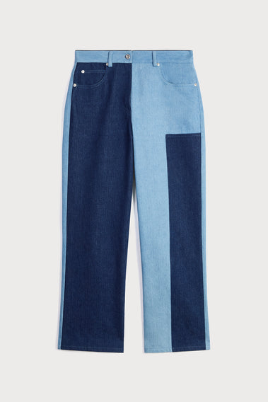 CROPPED DENIM JEANS FOR CONTEMPORARY LOOK