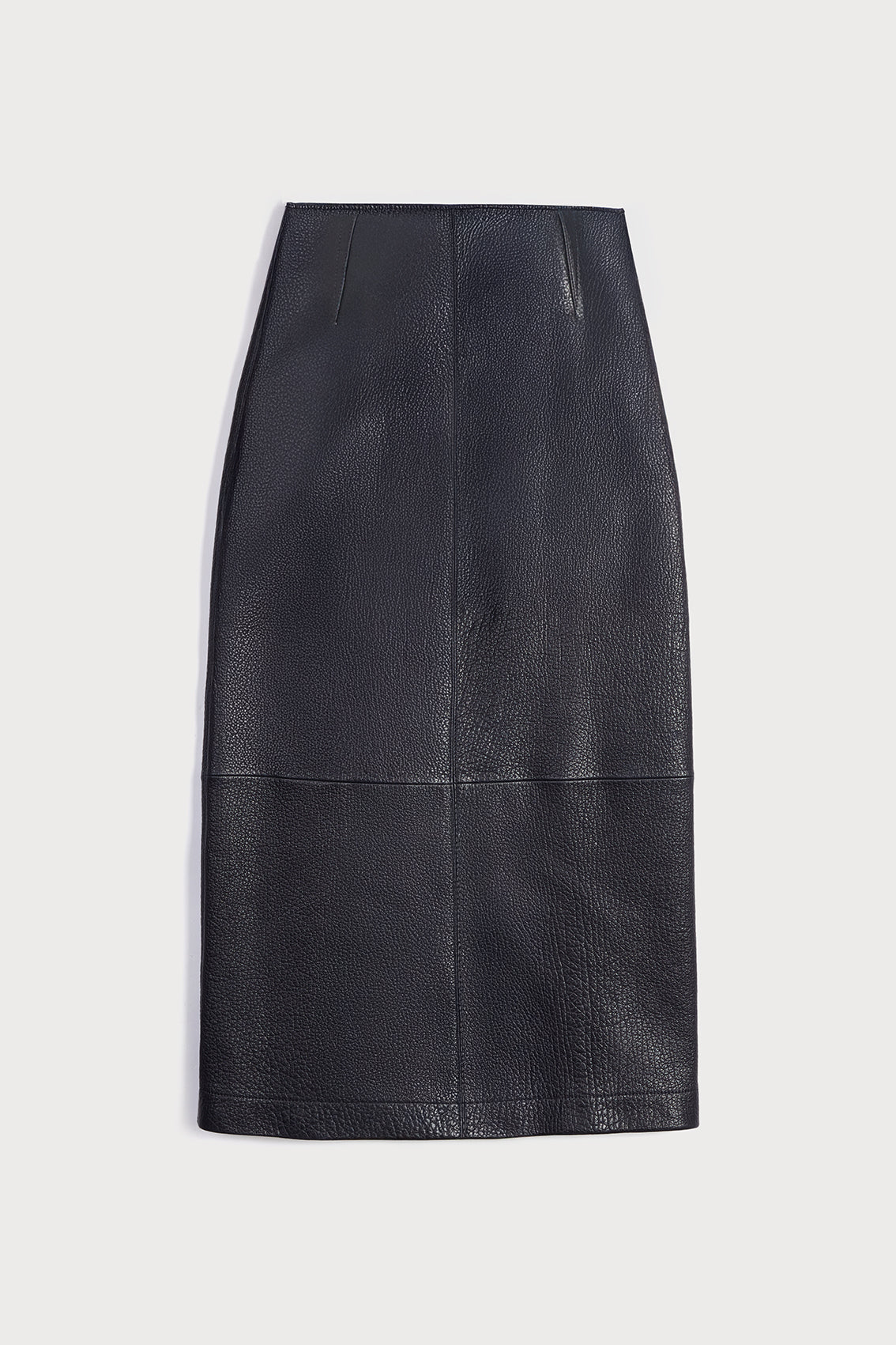 STRIKING BAUHAUS-INSPIRED LEATHER SKIRT