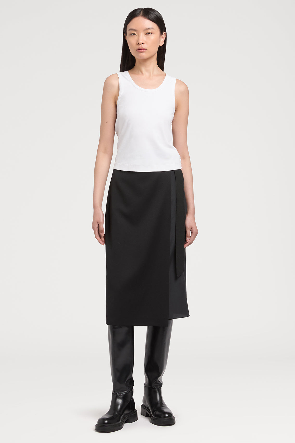 REDEFINING BASIC BLACK SKIRT