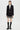 BLACK VISCOSE WOOL TAILORED JACKET
