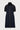 VISCOSE‑WOOL STRUCTURED ZIP MIDI DRESS