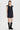 COTTON BOW SHOULDER MINI DRESS