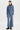 KNIT-COLLAR DENIM UTILITY SHIRT
