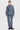 WOOL KNIT-COLLAR BELTED JACKET