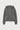 GREY TEXTURED WOOL HOODED JUMPER