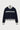 LOGO STRIPED ZIP-UP JUMPER