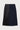 TWO-TONE BUTTONED MIDI SKIRT