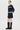 CONTRAST STITCH ZIP MINI SKIRT