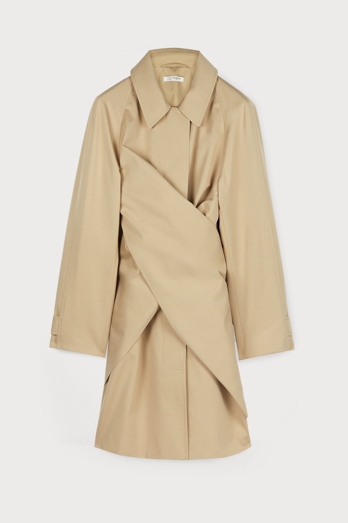 Double Front Trench Coat