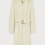Single Breasted Belted Long Knitted Cardigan