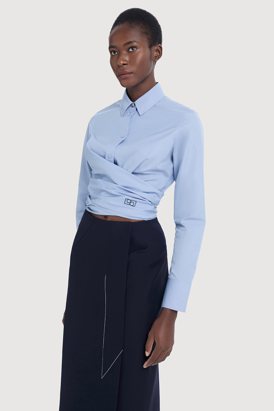 Iconic PORTS 1961 Wrap Shirt - Greu