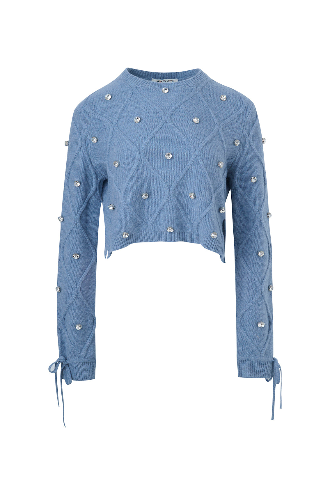 Alpine-Inspired Crystal Knitwear