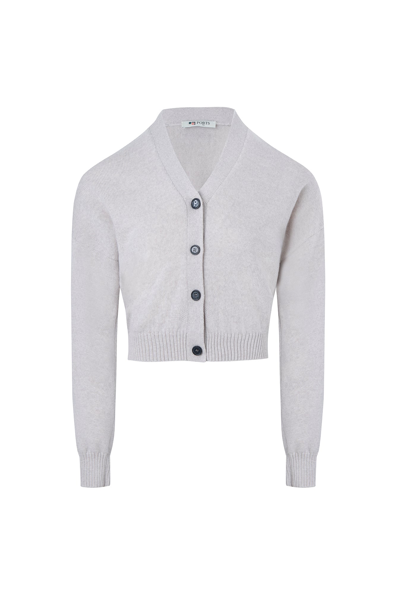 Cozy Knitwear With Tone on Tone Buttons