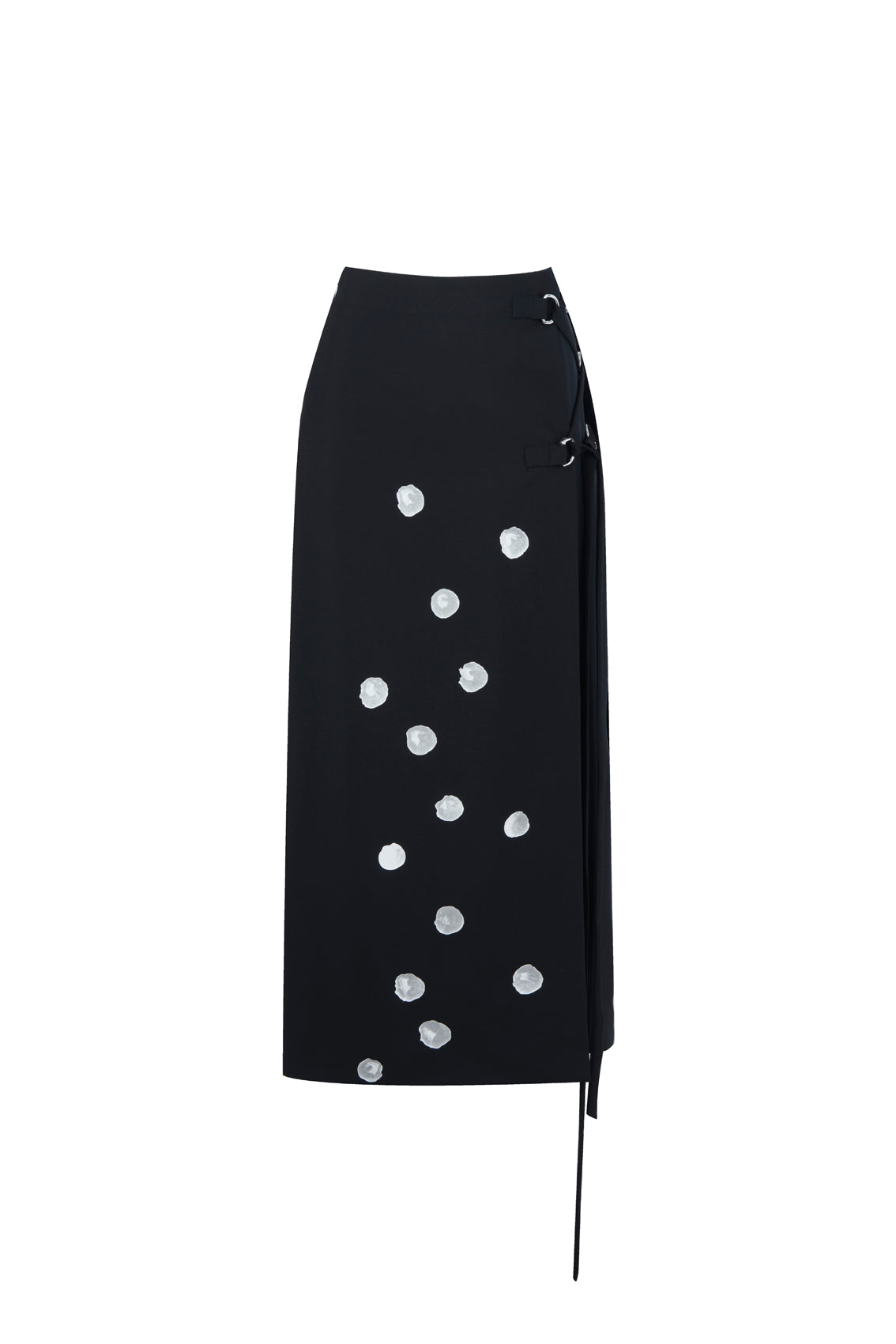 Alpine Ice Cube Print Pencil Skirt