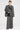 STRIKING GREY OVERSIZED JACKET WITH BOLD BUTTON