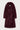 LUXURIOUS BURGUNDY WOOLFELL JACKET