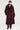 LUXURIOUS BURGUNDY WOOLFELL JACKET