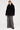 LUXURY BLACK WOOLFELL COAT OF TIMELESS ELEGANCE