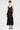 STUNNING BLACK DRESS WITH CHIC FRINGE TRIMMING