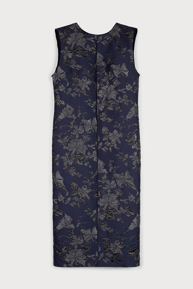 STUNNING FLORAL PRINT SOPHISTICATED DRESS
