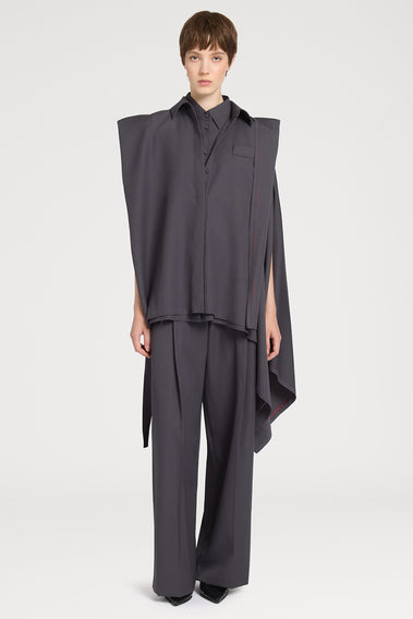 SLEEK GRAY VERSATILE SHIRT