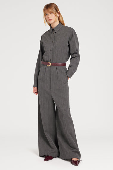 STYLISH GREY SHIRT FOR EFFORTLESS ELEGANCE