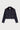 CLASSIC DENIM JACKET WITH PATCHED KNIT COLLAR