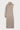 SOFT BEIGE SINGLE SLEEVE TURTLENECK DRESS