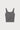 CHIC GREY CROPPED TOP WITH V-NECKLINE