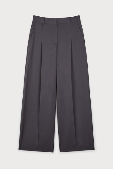 LUXE IRON PLEATED TROUSERS