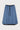 ELEGANT BLUE SKIRT WITH BLACK TRIM