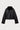 LEATHER SHEARLING-TRIM JACKET