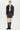 CHECKED WOOL BELTED MINI SKIRT