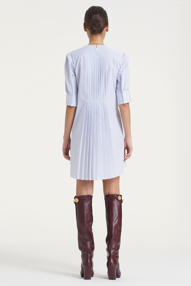 Linda Print Short Sleeve Dress